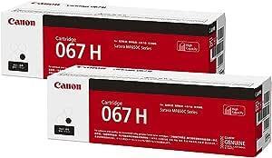 CANON　トナー カートリッジ067H 大容量 ブラック 2本セット【送料無料】国内純正品