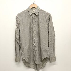 【HEUGN】ユーゲン★長袖シャツ Alan コットンポプリンストライプレギュラーカラーシャツ サイズ1 SHIRT037 05