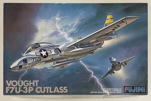 送料660円～ 希少 未組立品 FUJIMI フジミ 1/72 ヴォート VOUGHT F7U-3P CUTLASS カットラス アメリカ海軍 プラモデル