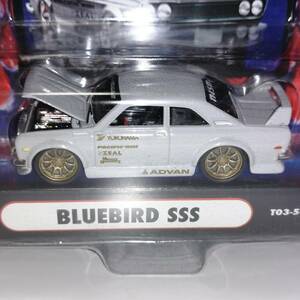 muscle machines 1/64 BLUEBIRD SSS ブルーバード 検 トミカ エブロ ミニチャンプス ミニカー