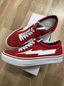 初期モデル！新品未使用！Revenge×Storm Ⅱ vol.1 Red US10 28.0cm リベンジ　バイ　ストーム　リベンジ・ストーム　赤　VANS OLD SKOOL