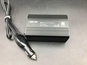 l【ジャンク】BESTEK 300W パワーインバーター シガーソケット 入力DC12V 出力AC100V～55Hz