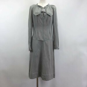 ◆お洒落な逸品◆ISABEL MARANT ETOILE/イザベル マラン エトワール ワンピース グレー ウール100% サイズ0 レディース K17 ｃ1690