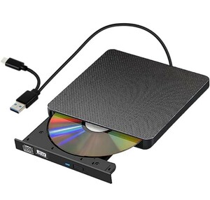 外付けdvdドライブ usb3.0 cdドライブcd ドライブdvdプレーヤー