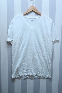 2-8256A/RHC RON HERMAN 半袖ダメージ加工VネックTシャツ ロンハーマン 送料200円 