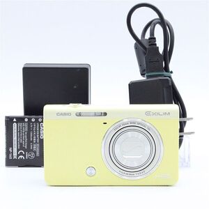 【美品】 Casio EXILIM EX-ZR70 イエロー #4289