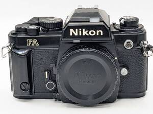 ★美品 / ワケあり大特価★ ニコン Nikon FA ブラック ボディ #1985_11_90