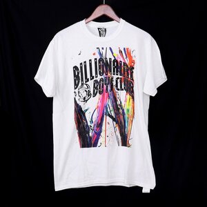 BILLIONAIRE BOYS CLUB × MEGURU YAMAGUCHI ARCH LOGO T-SHIRT Mサイズ ホワイト BBCMY205ST001 ビリオネアボーイズクラブ Tシャツ