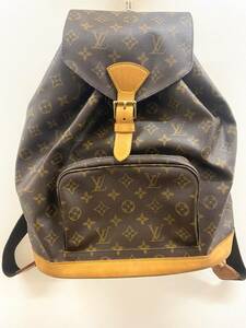 ♪ 1円～ LOUIS VUITTON ルイヴィトン モノグラム モンスリGM リュック バックパック M51135 ※商品説明欄 画像有