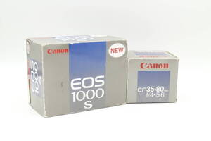 [M-TN 1083] Canon キヤノン EOS 1000S EF 35-80mm f/4-5.6 フィルムカメラ 