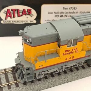 HO Atlas Master Series Gold #7585 SD-24 Union Pacific (We Can Handle It) #448