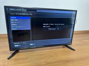 ASTEX 32型 液晶テレビ AS-01D3201TV 20年製 WIS