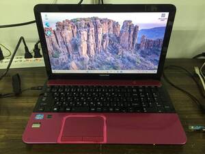 TOSHIBA dynabook T552/58HR / i7 3630QM / 8GB / SSD 256GB / 15.6インチ / カメラ / ブルーレイ / Windows11 / テンキー / 安い 特価