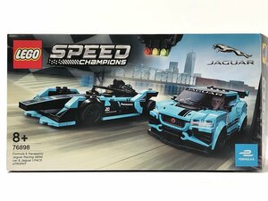 △【4】未組立 LEGO テクニック 76898 フォーミュラE・パナソニック・ジャガーレーシング GEN2＆ジャガー I-PACE eTROPHY 同梱不可 1スタ