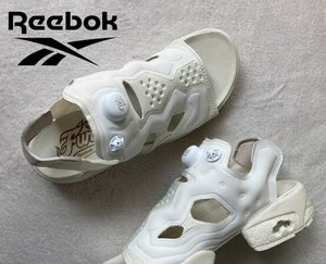 【新品】28cm REEBOK リーボック INSTAPUMP FURY SANDAL インスタポンプフューリーサンダル ホワイト 白 スニーカー GW4828 65fehi