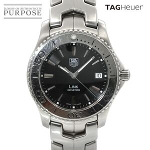 タグホイヤー TAG Heuer リンク WJ1110 メンズ 腕時計 デイト ブラック クォーツ ウォッチ Link 90261954