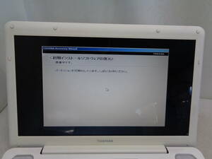 MK3317 ノートパソコン　東芝 dynabook EX/55LWH Core i3-330M 2.13GHz 4GB