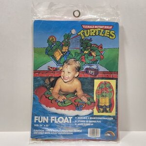 1990 タートルズ ミケランジェロ フロート TMNT ミュータントタートルズ TURTLES MICHELANGELO 浮き輪