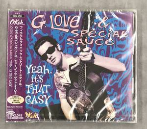 新品未開封CD☆Ｇ．ラヴ＆スペシャル・ソース., イェー.イッツ・ザット・イージー（1997/10/29）/ ＜ESCA6722＞;