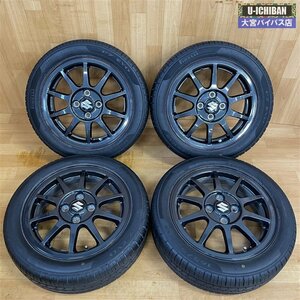 良品! ENKEI製 アルトワークス HA36S 15インチ 5J +45 4H 100 & ピレリ- 165/55R15 75V 4本 スペーシア ラパン ワゴンR 等 スズキ 004