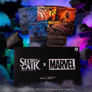 MTG SL マーベル未開封Secret Lair Storm foil