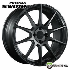 SW010 15x5.0J 4/100 +45 FGM スペーシア アルト タント ワゴンR エッセ POTENZA Adrenalin ポテンザ アドレナリン 新品