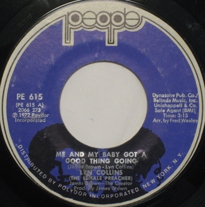 Lyn Collins - Me And My Baby Got A Good Thing■funk soul 45