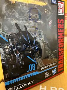 新品 海外版　トランスフォーマー　スタジオシリーズ　08 ブラックアウト　ハズブロ Hasbro　映画 トランスフォーマー　攻撃ヘリ SS-08