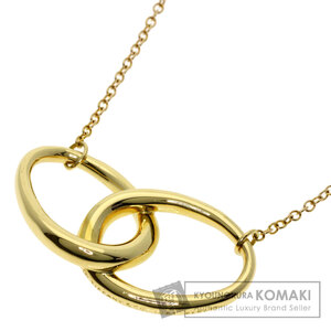 TIFFANY&Co. ティファニー ダブルループ ネックレス K18イエローゴールド レディース 中古