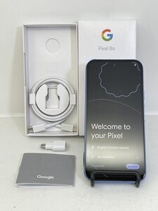 U381【動作確認済・赤ロム保証】 Google Pixel 8a 128GB docomo SIMロック解除済 SIMフリー ブルー