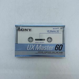 zr#24 未開封！ SONY UX Master60 TypeⅡ カセットテープ史上最高峰の最強ハイポジションテープ ソニー カセットテープ ハイポジ 