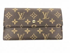 ルイヴィトン LOUIS VUITTON モノグラム ポルトトレゾール インターナショナル 長財布 ブラウン M61215