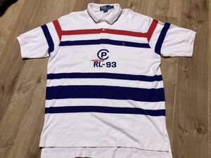 90s polo ralph lauren sport vintage ラルフローレン ポロシャツ RL93 名作　当時物　コレクター　ポロスポーツ