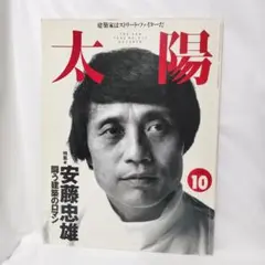 太陽　特集　安藤忠雄　闘う建築のロマン　1995年10月号