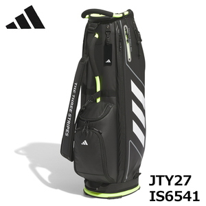 アディダス JTY27-IS6541 軽量 コードカオスキャディバッグ ブラック キャディバッグ BOX160サイズ adidas 2024 即納