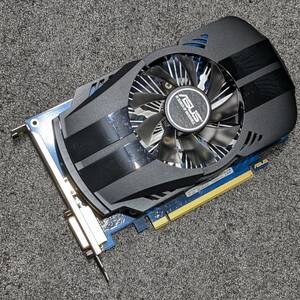 【中古】ASUS PH-GT1030-O2G [GeForce GT 1030 PCIe3.0x16 補助電源不要 GDDR5 2GB]