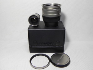 CONTAX Carl Zeiss 21mm/F2.8 レンス゛+21mmファインダ-(美品)