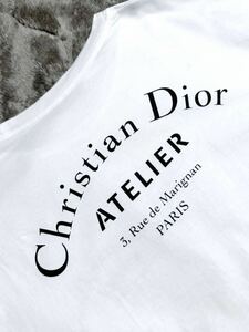 国内正規 Dior ATELIER ディオール アトリエ ロゴ Tシャツ “Christian Dior Atelier”