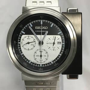 【極美品・動作未確認】SEIKO スピリット SEIKO×GIUGIARO DESIGN セイコー×ジウジアーロ 限定モデル SCED039 7T12-0BN0