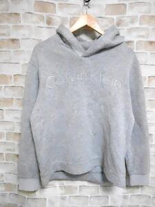 ★SALE★【 CK カルバンクライン】 フワフワ素材 パーカーsizeM