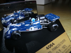 Quartzo4064 1/43 ティレル Tyrrell 002 #7 FRENCH GP 1972 Francois CEVERT