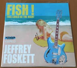 新品○JEFFREY FOSKETT / Fish! c/w.This Could be the Night　踊ろよ、フィッシュ Beach Boys 山下達郎 VIVID SOUND