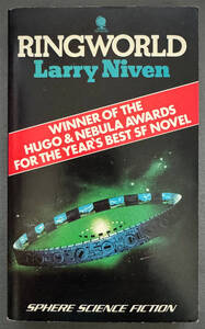 【ペーパーバック】Larry Niven『RINGWORLD』SPHERE BOOKS/ラリー・ニーブン『リングワールド』