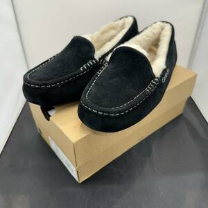 ☆★H1734【開封済み未使用品・送料込み】UGG アグ ANSLEY アンスレー モカシン シューズ ブラック 24cm レディース