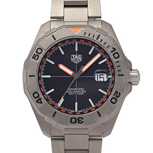 タグ・ホイヤー TAG HEUER アクアレーサー バンフォード リミテッド エディション WAY208F.BF0638 ブラック文字盤 新品 腕時計 メンズ