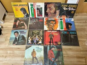LP レコード TOM JONES トム ジョーンズ 14枚セット　※機器がありませんので試聴確認してません