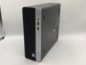 【ハード王】1円～/デスク/HP ProDesk400G5SFF/Corei5-8500/4GB/ストレージ無/6202-J