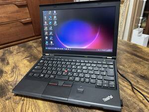 lenovo ThinkPad X230 core-i5 メモリ8GB SSD128GB office2007 バッテリーは充電しません。。