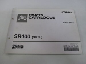 SR400 パーツリスト 1版 ヤマハ 正規 中古 バイク 整備書 3HTL RH01J 整備に役立ちます qE 車検 パーツカタログ 整備書