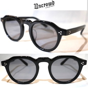 スモークレンズ UNCROWD アンクラウド SHADE サングラス デボネア UC-042 MODEL-DEBONAIR Black/Smoke